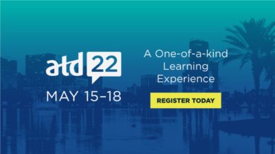 ATD 2022: May 15-18 in person